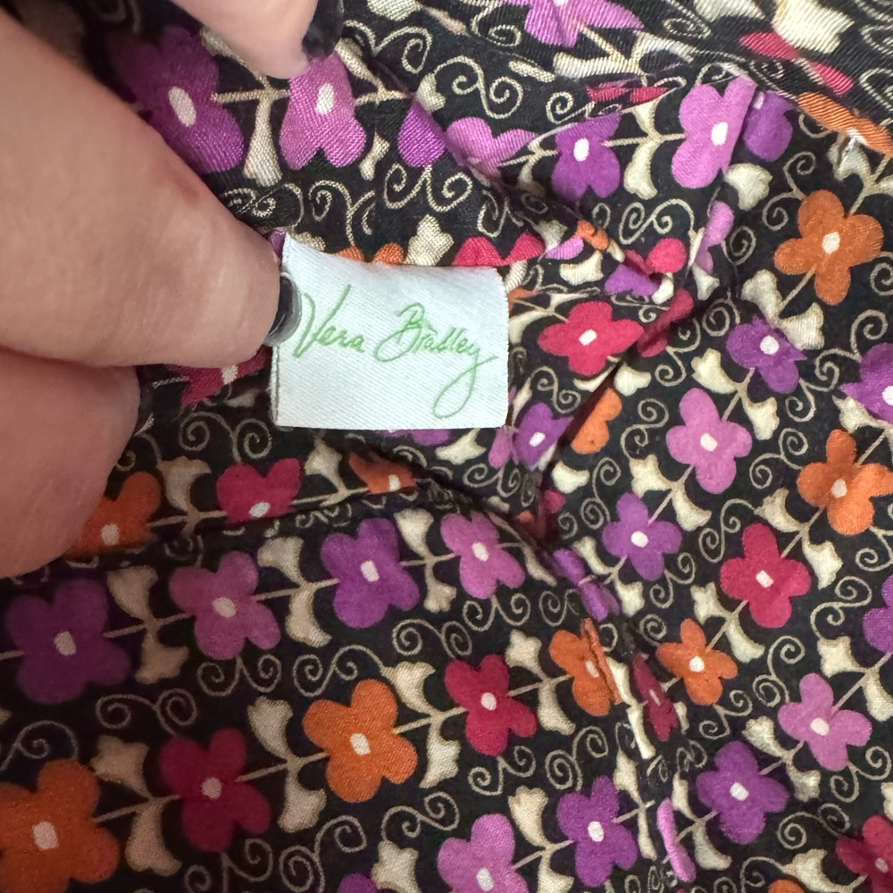 VERA BRADLEY 🌸 Quilted Floral Shoulder Bag - Picture 11 of 12